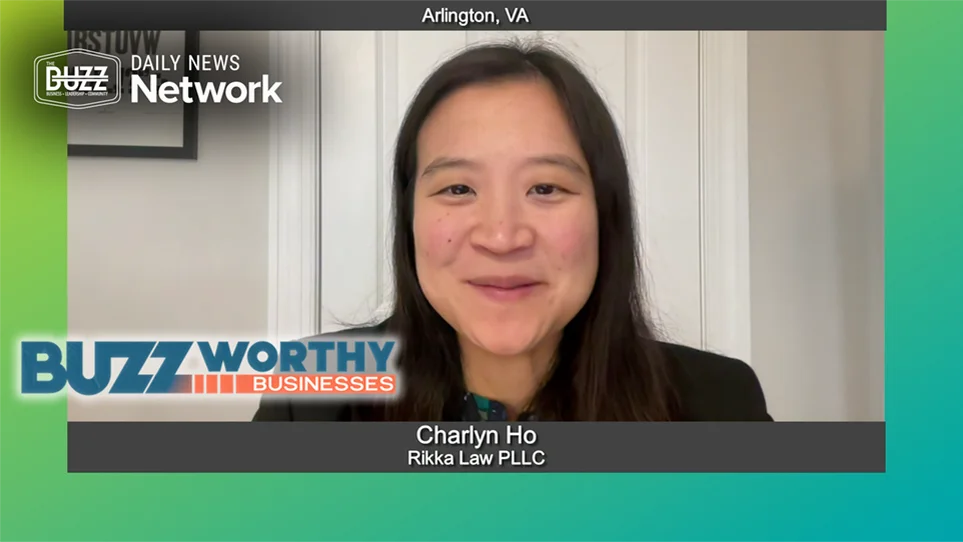 Charlyn Ho of Rikka Law PLLC on Buzz TV’s Buzzworthy Businesses